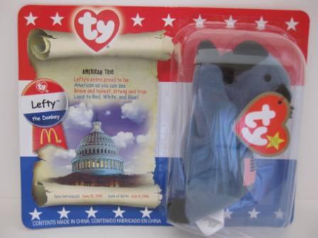 McDonalds U.S.A. - Lefty - Teenie Beanie